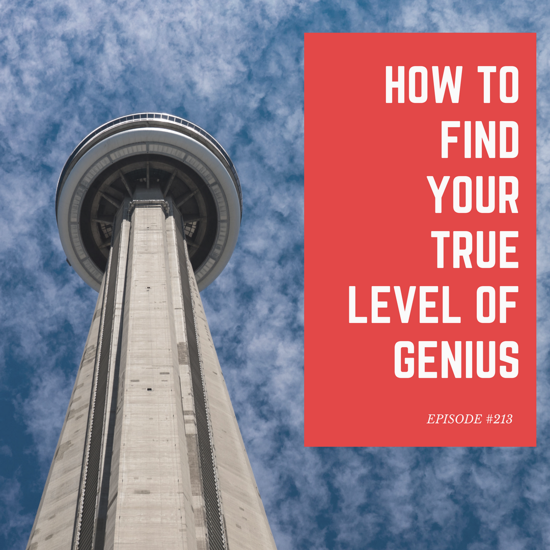 HOW TO FIND YOUR LEVEL OF GENIUS
